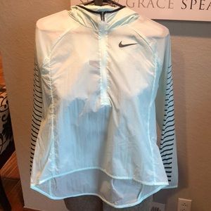 Nike half-zip hooded windbreaker